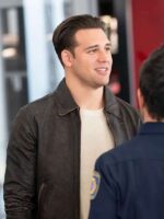 9 1 1 S08 Eddie Diaz Leather Jacket