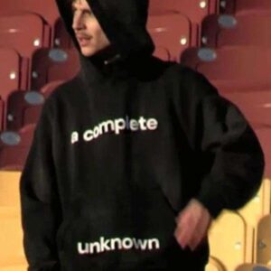 A Complete Unknown Timothee Chalamet Black Hoodie