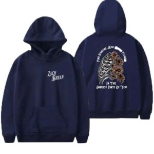 Blue Pullover Zach Bryan Hoodie