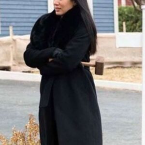 Buy SurrealEstate S02 Clytemnestra Lomax Black Fur Coat