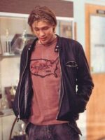Chad Michael Murray Freaky Friday 2003 Black Leather Jacket