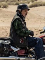 Cheech Marin Alexander and the Terrible Horrible No Good Very Bad Road Trip 2025 Black Leather Vest