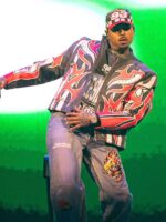 Chris Brown Tycoon Music Festival Leather Jacket