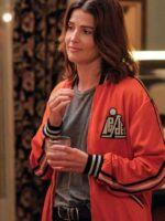 Cobie Smulders Stumptown Varsity Jacket 1