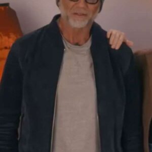 Dave Bautista In the Lost Lands 2025 Suede Bomber Jacket