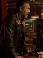 Deep Cover Paddy Considine Brown Leather Blazer