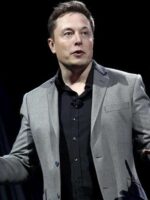 Elon Musk 2016 Event Gray Blazer