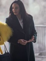 Elsbeth 2025 Officer Kaya Blanke Black Wool Coat