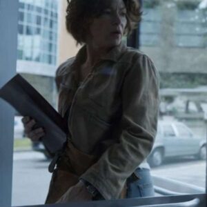 Final Destination Bloodlines 2025 Rya Kihlstedt Brown Jacket