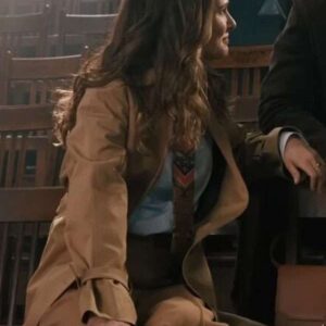 Fountain of Youth Natalie Portman Brown Trench Coat