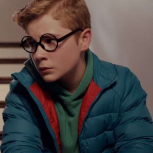 Ginny Georgia 2025 Austin Miller Blue Puffer Jacket