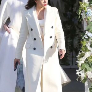 Ginny Georgia S02 Ginny Miller White Wool Coat