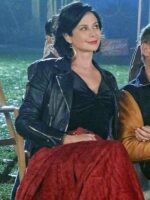 Good Witch Cassie Nightingale Black Biker Letaher Jacket