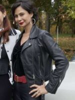 Good Witch Cassie Nightingale Black Letaher Jacket