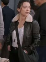 Greys Anatomy S21 Mika Yasuda Leather Jacket