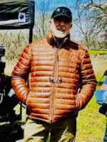 Jon Avnet The Last Rodeo 2025 Brown Puffer Leather Jacket