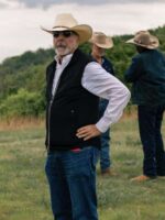 Jon Avnet The Last Rodeo Black Vest