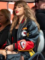 Kansas City Chiefs Taylor Swift Leather Jacket