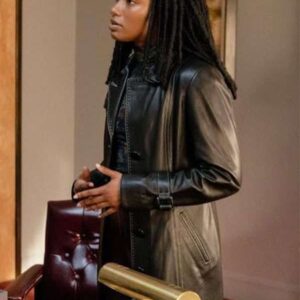 Law Order Organized Crime S02 Carmen Riley Letaher Trench Coat