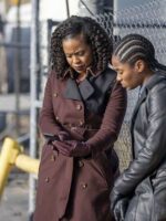 Law and Order Organized Crime S02 Ayanna Bell Wool Coat