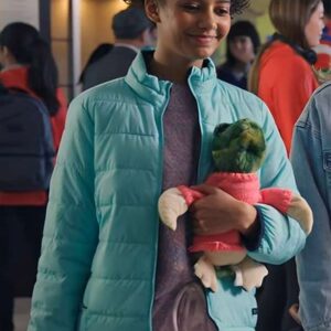 Madison Baines 1UP Blue Puffer Jacket