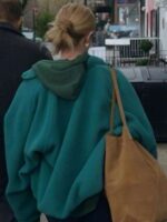 Megan Taylor Kinda Pregnant Movie 2025 Green Jacket