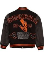 Mens 2019 Supreme Team S Letterman Varsity Jacket