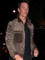 Met Gala 2025 Afterparty Tom Brady Suede Jacket