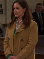 Night Court S02 Melissa Fumero Brown Peacoat