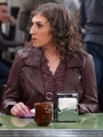 Night Court S03 Mayim Bialik Leather Jacket