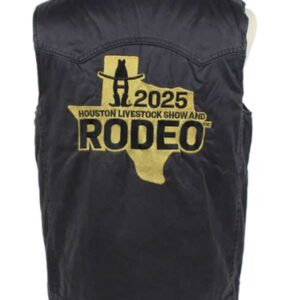 Rodeo Houston Annual Show 2025 Black Vest