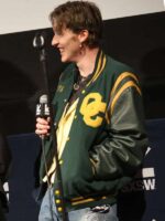 Shes the He 2025 Siobhan McCarthy Green Letterman Jacket