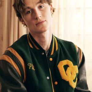 Siobhan McCarthy Shes the He Green Varsity Jacket