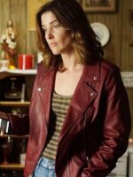 Stumptown S01 Dex Parios Red Leather Jacket