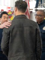 TV Series 9 1 1 2025 Eddie Diaz Leather Jacket