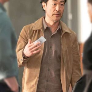 TV Series 9 1 1 S08 Howie Han Brown Jacket