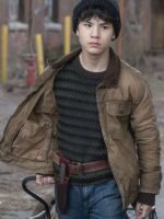 TV Seroies The Walking Dead Dead City S02 Hershel Rhee Brown Cotton Jacket