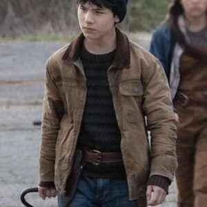 TV Seroies The Walking Dead Dead City S02 Hershel Rhee Brown Jacket