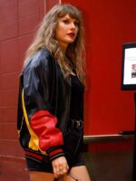 Taylor Swift KC Chiefs Leather Jacket