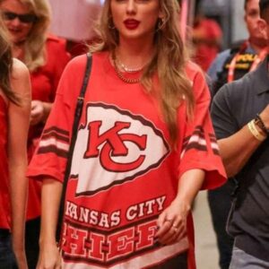 Taylor Swift Kansas City Chiefs Red Long Shirt