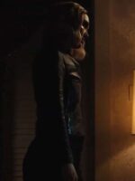 The Accountant 2 Daniella Pineda Black Leather Jacket