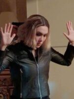 The Accountant 2 Movie Daniella Pineda Black Leather Jacket
