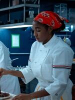 The Bear Thom Browne White Chef Jacket