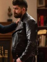 The Equalizer 2025 Adam Goldberg Black Leather Jacket