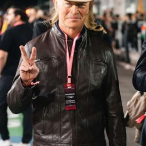 The Last Rodeo 2025 Neal McDonough Brown Leather Jacket
