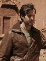 The Lost Princess 2025 Cillian OSullivan Brown Leather Jacket