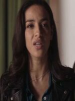 The Lost Princess 2025 Soraya Azzabi Black Leather Jacket