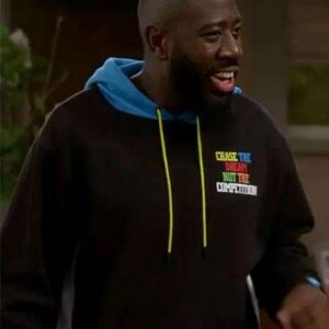 The Neighborhood Malcolm Butler Black and Blue Hoodie