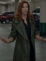 The Rookie S06 Monica Stevens Green Coat
