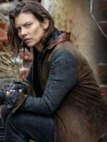 The Walking Dead Dead City 2025 Maggie Rhee Brown Coat